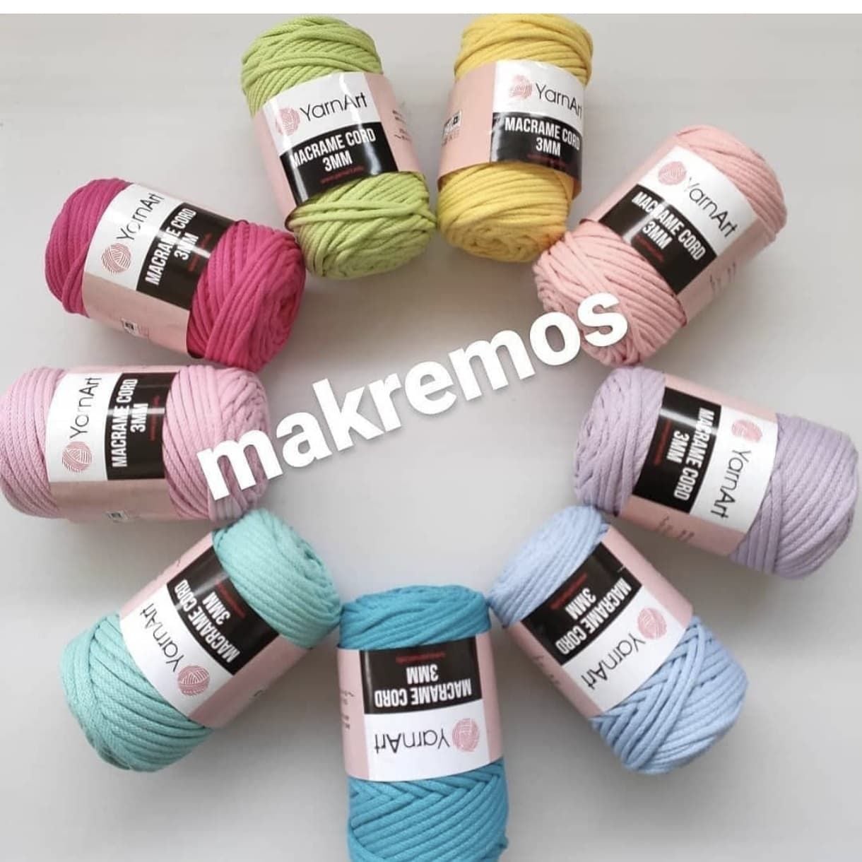 Yarnart Macrame Cord 3mm