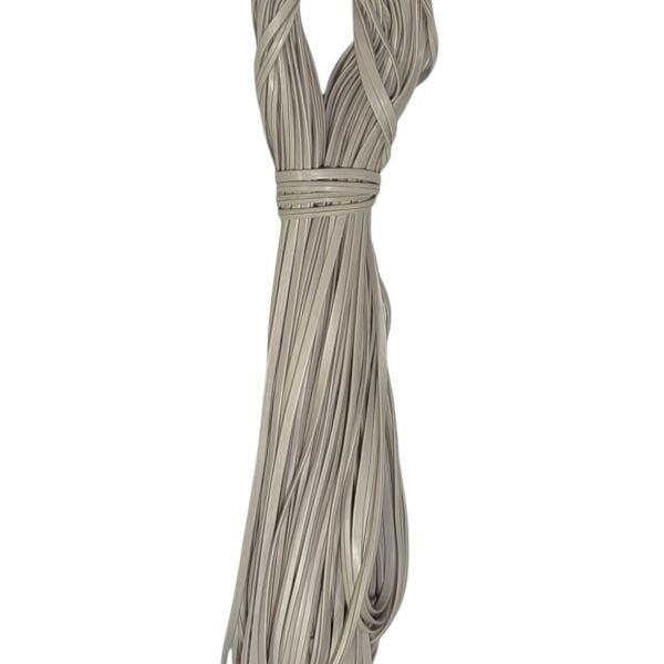 Cordoncini in similpelle a strisce (5 mm)