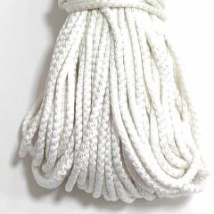 5 mm Kırık Beyaz Polyester ip
